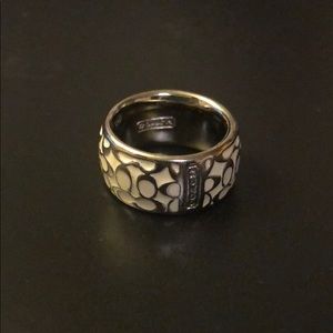 Coach Miranda Enamel Ring